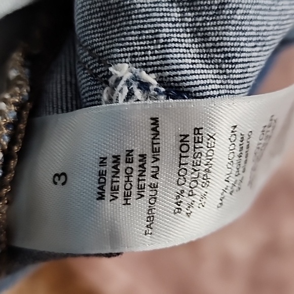 Chico Perfect Stretch Girlfriend Straight Leg sz 2.5 (14) - Picture 4 of 11